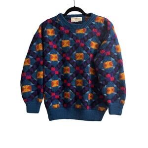 Peruvian Connection Vintage Alpaca Wool Sweater Sz L